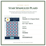 Product Specifications – Star Spangled Plaid