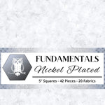 5in Squares Fundamentals: Nickel Plated 42pcs