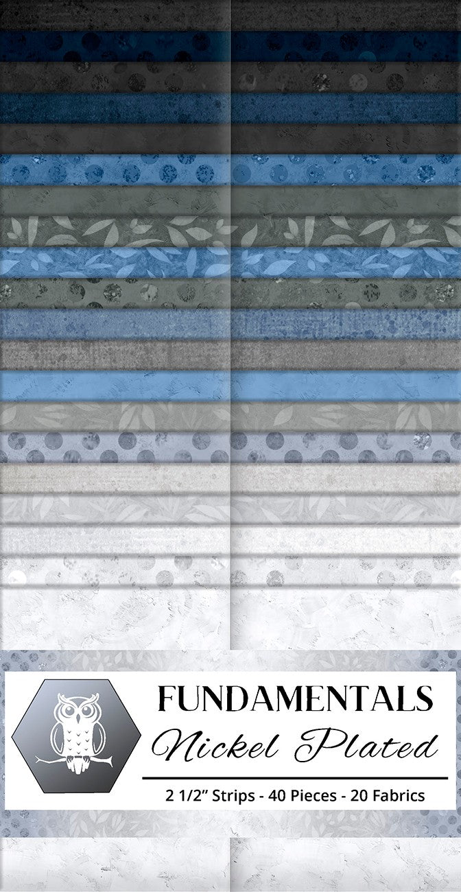 2.5in Strips Fundamentals: Nickel Plated 40pcs