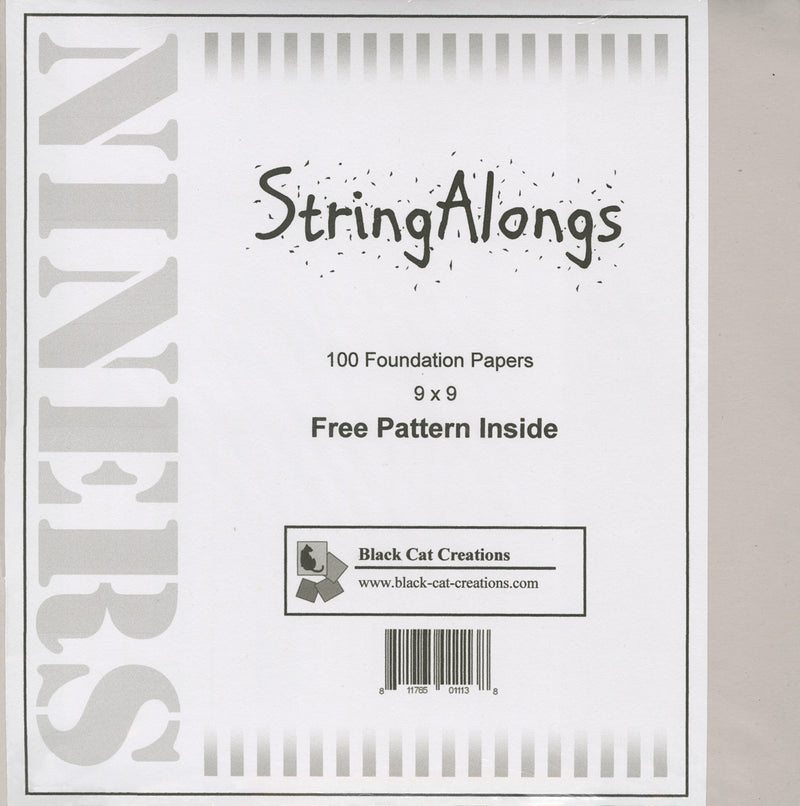 String Alongs Foundation Papers 9in x 9in