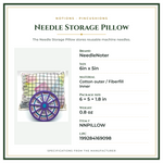 Product Specifications – Needle Storage Pillow