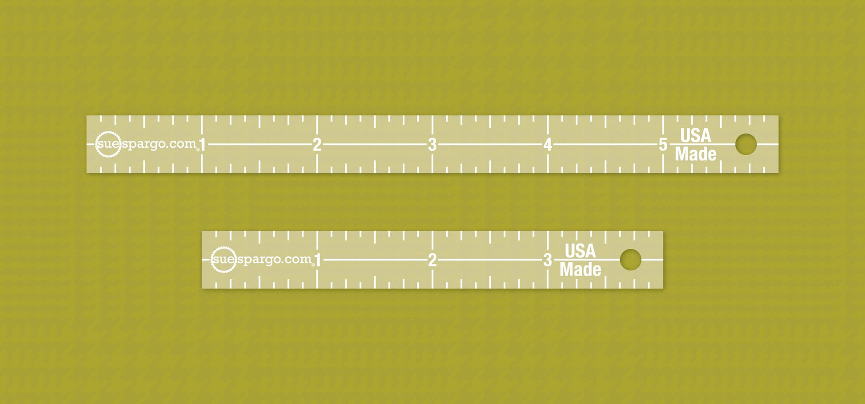 1/2in Stitch Spacing Ruler Set : Creative Stitching Tools