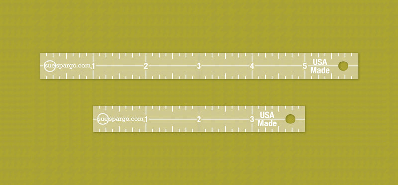 1/2in Stitch Spacing Ruler Set : Creative Stitching Tools