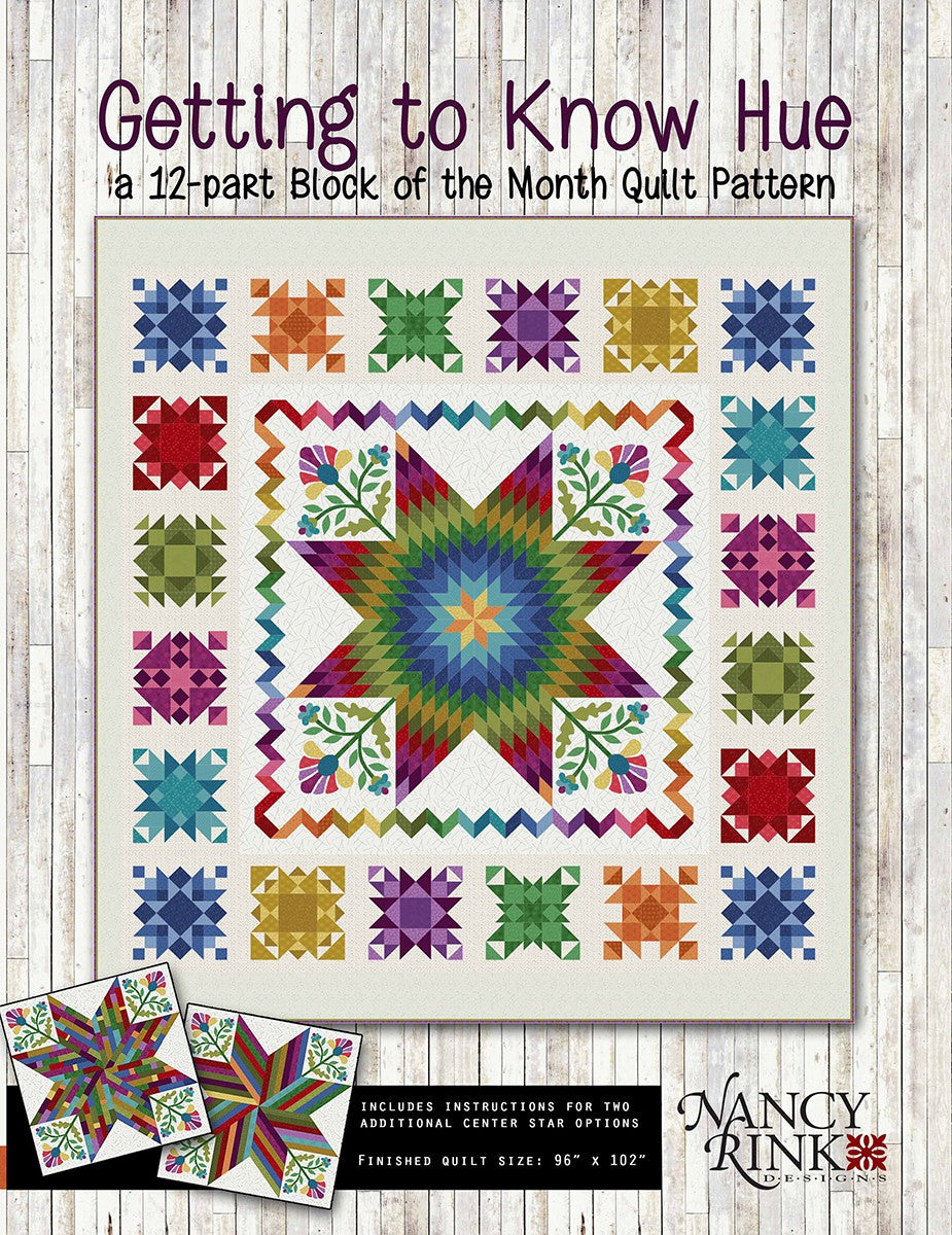 Getting to Know Hue Pattern Booklet