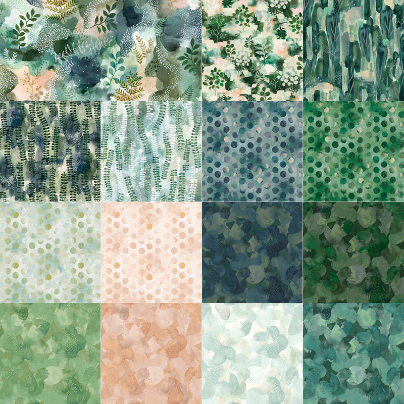 2-1/2in Strips, Nature Story, 40pcs/bundle