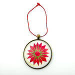 Quilt Christmas Ornament Noel Star Design 2