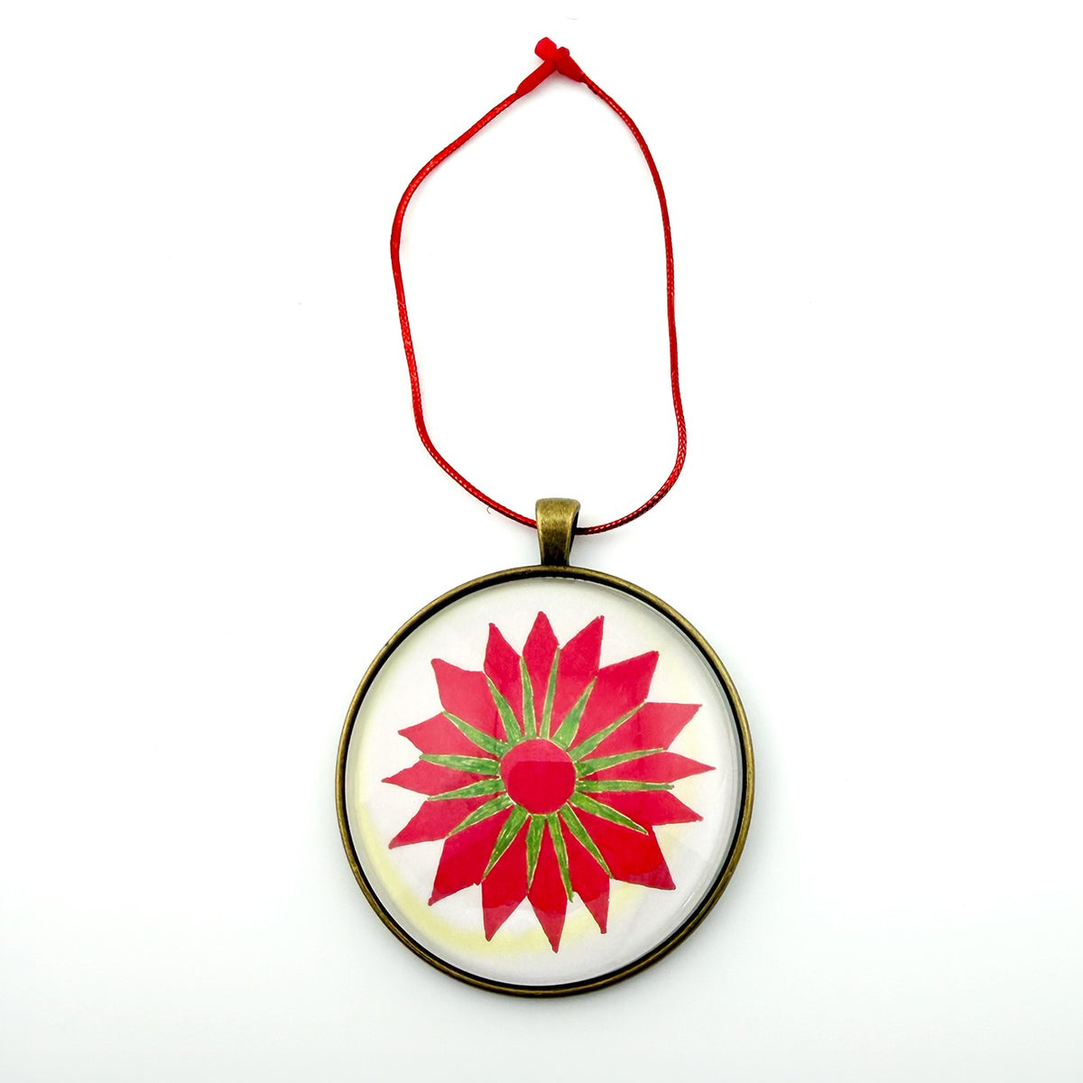 Quilt Christmas Ornament Noel Star Design 2