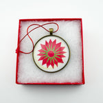 Quilt Christmas Ornament Noel Star Design 2