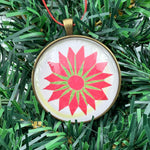 Quilt Christmas Ornament Noel Star Design 2