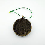 Quilt Christmas Ornament Stepping Stone Design 1