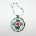 Quilt Christmas Ornament Xmas Star Design 2