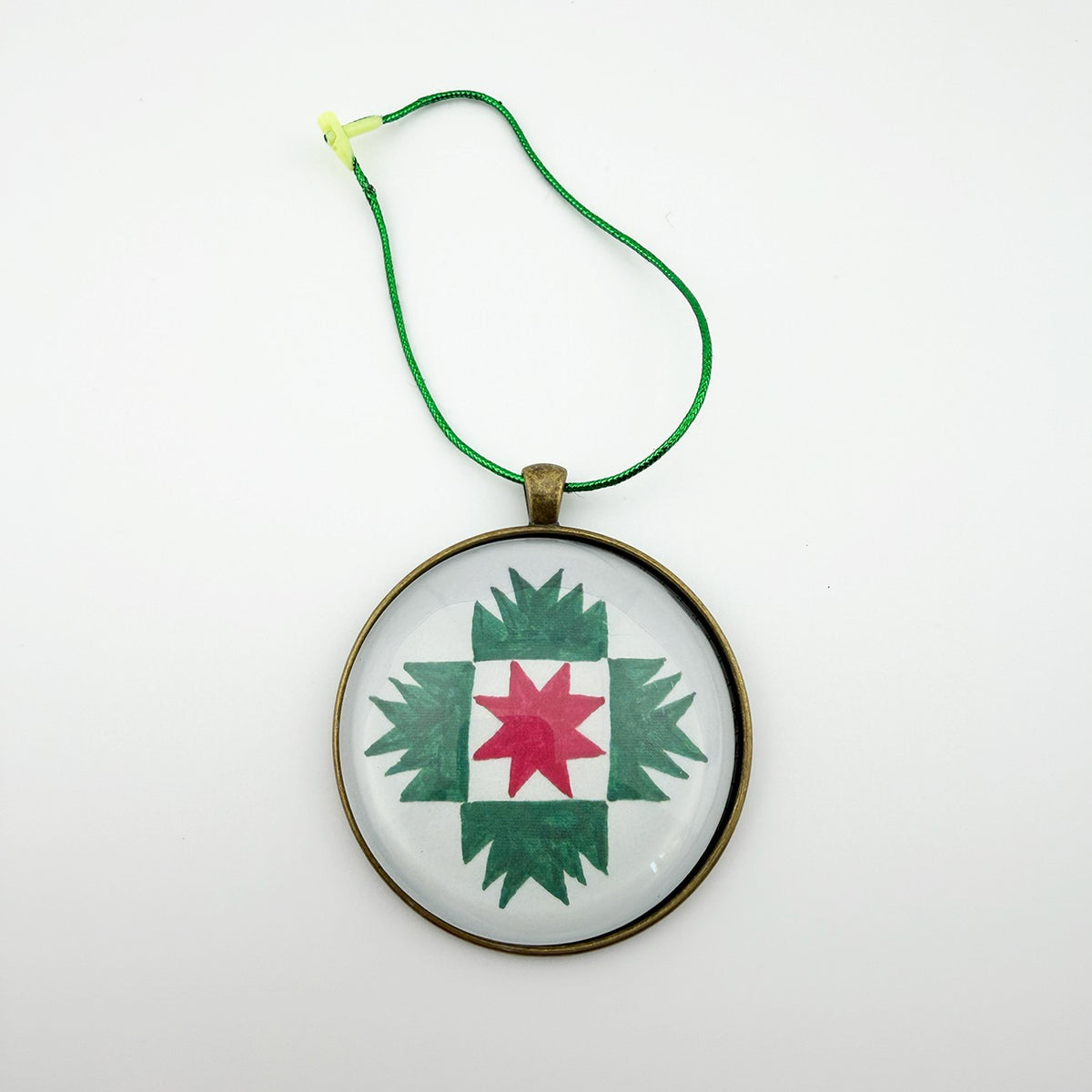 Quilt Christmas Ornament Xmas Star Design 2