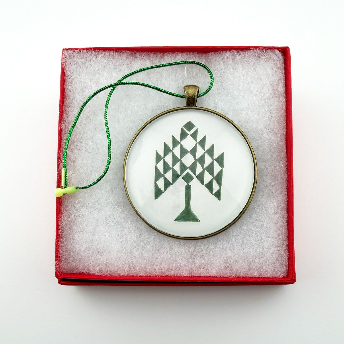 Quilt Christmas Ornament Xmas Tree Design 1