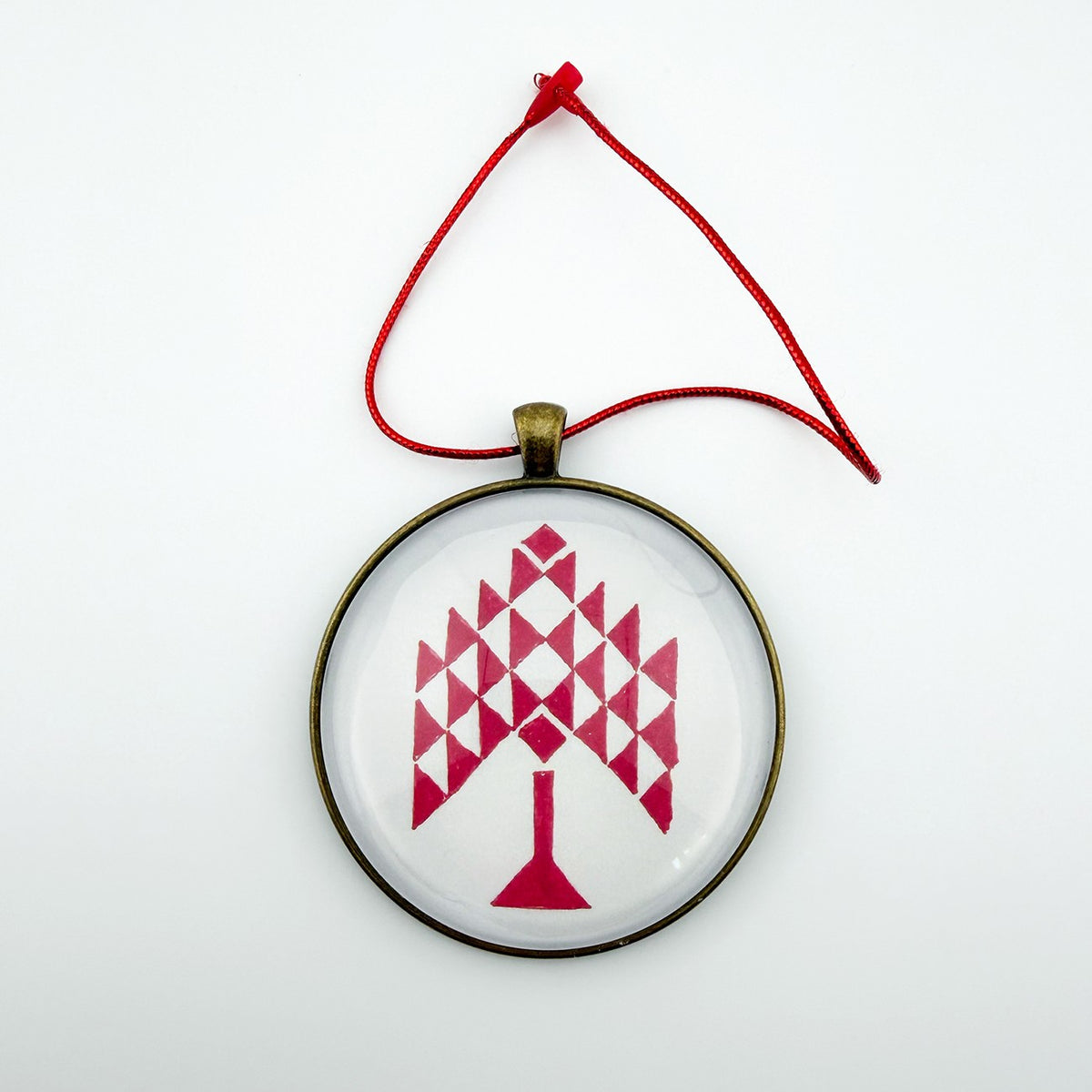 Quilt Christmas Ornament Xmas Tree Design 2
