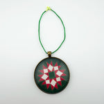 Quilt Christmas Ornament Xmas Wish Upon a Star Design 2
