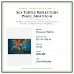 Product Specifications – Sea Turtle Reflection Panel 24in x 16in