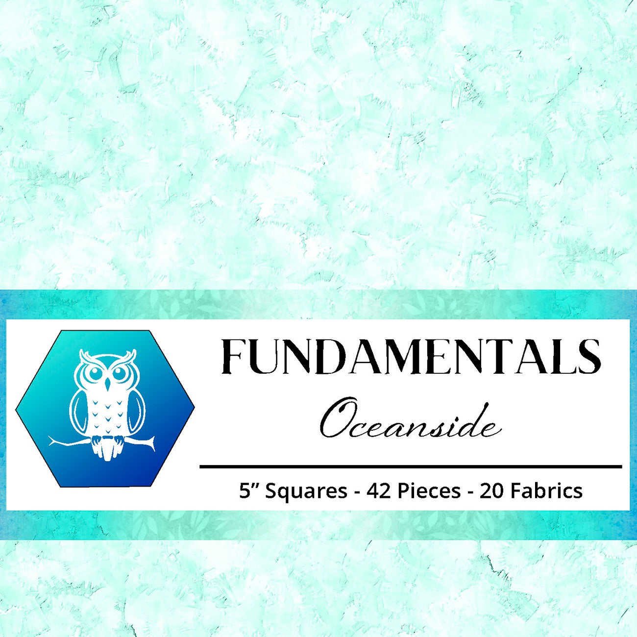 5in Squares Oceanside 42pcs 2-4pcs of Each Print