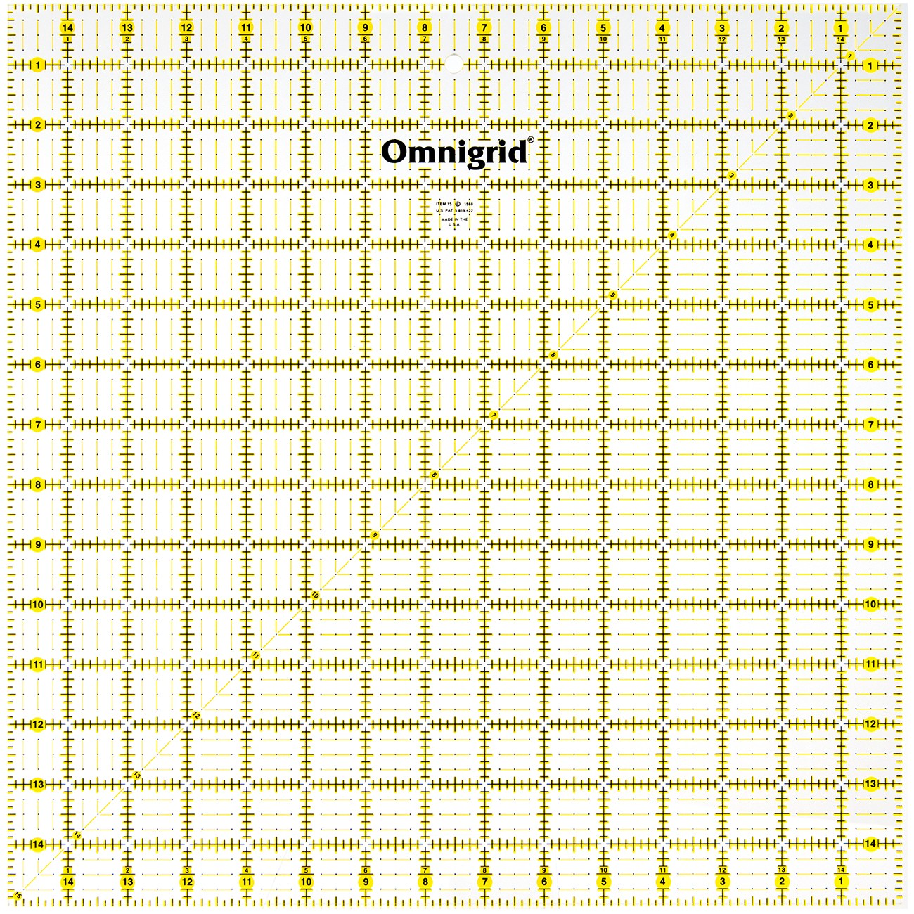 Omnigrid Ruler 15in x 15in