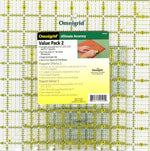 Omnigrid Square Ruler Value Pack 2