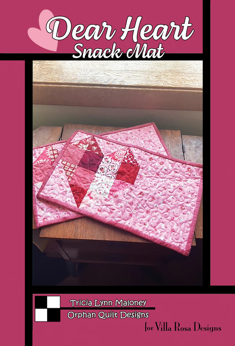 Dear Heart Snack Mat