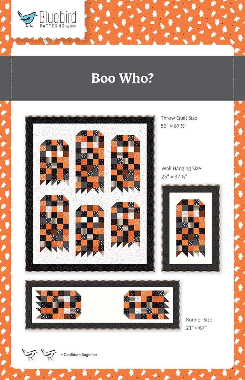 Bluebird Patterns Boo Who? Quilt Pattern