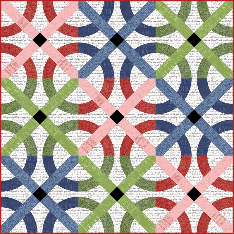 J. Wecker Frisch Crossroads Quilt Pattern