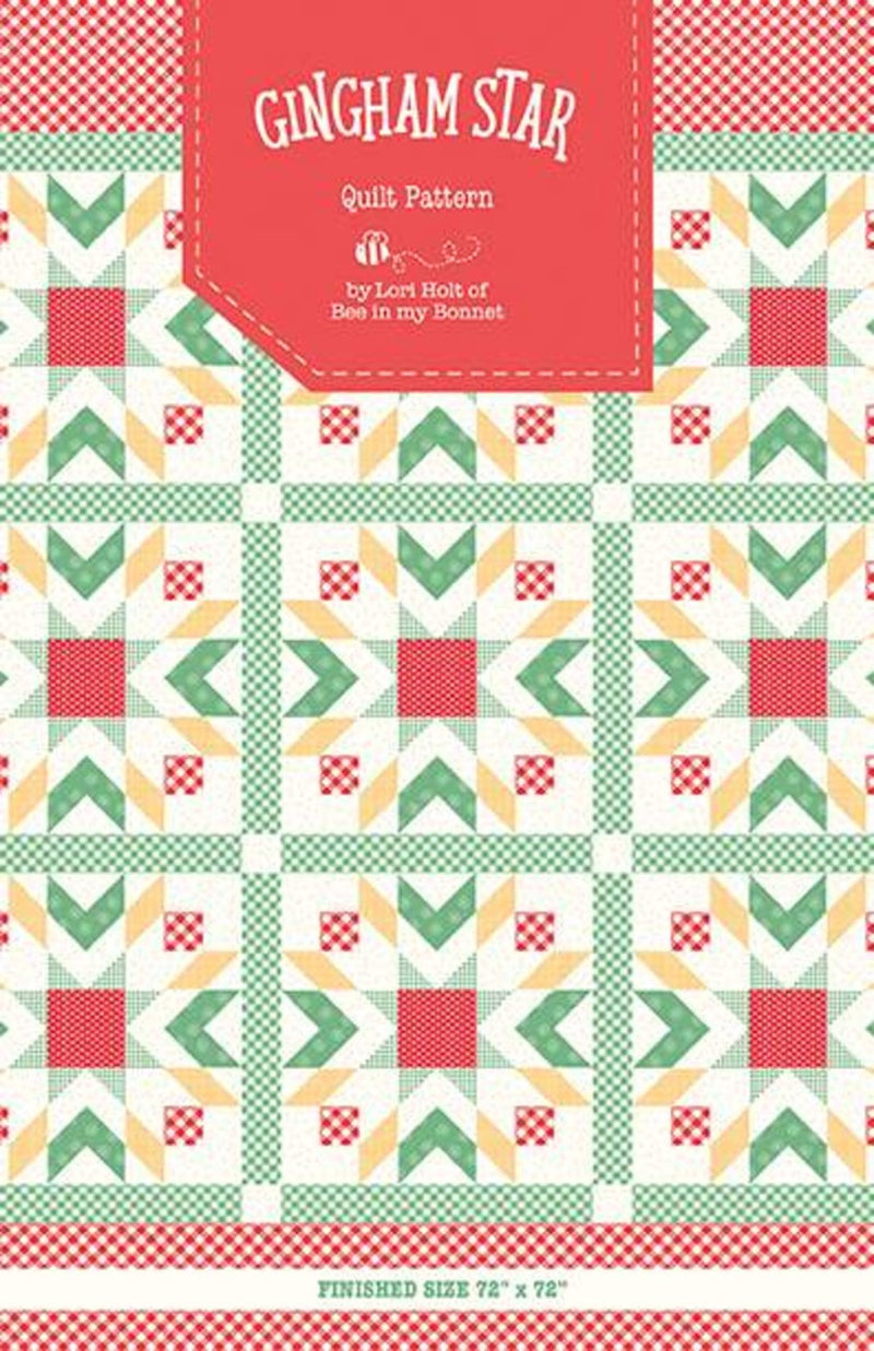 Lori Holt Gingham Star Quilt Pattern