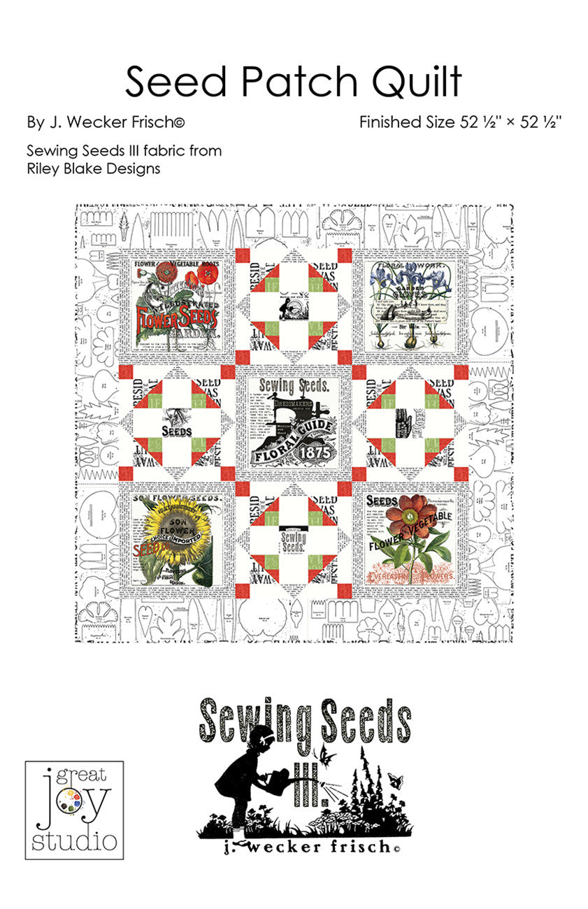J. Wecker Frisch Seed Patch Quilt Pattern