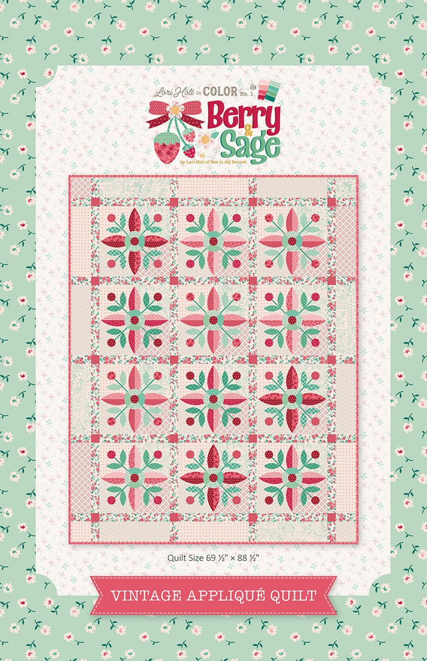 Lori Holt Vintage Applique Quilt Pattern
