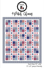4-Patch Charm Quilt Pattern