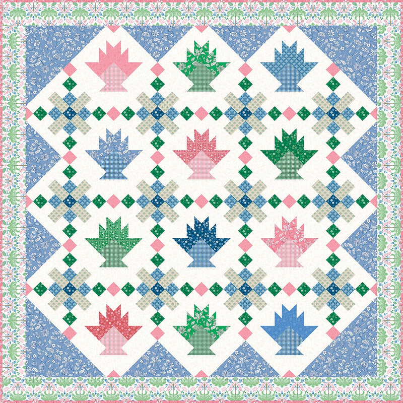 Amanda Niederhauser Welcome Basket Quilt Pattern