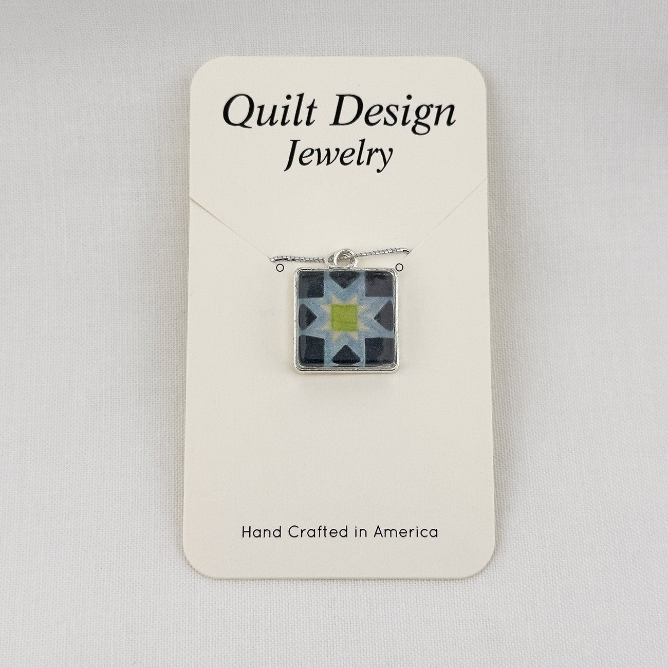 Quilt Pendants 8 Point Star