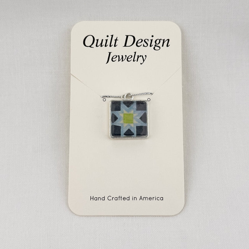 Quilt Pendants 8 Point Star