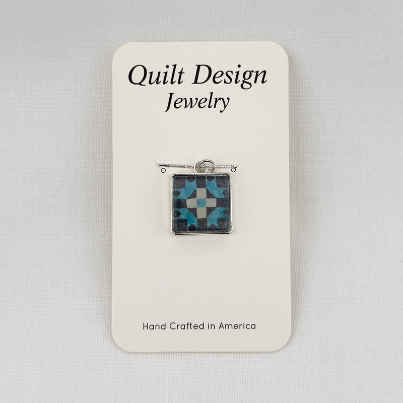 Quilt Pendants Corner Cross