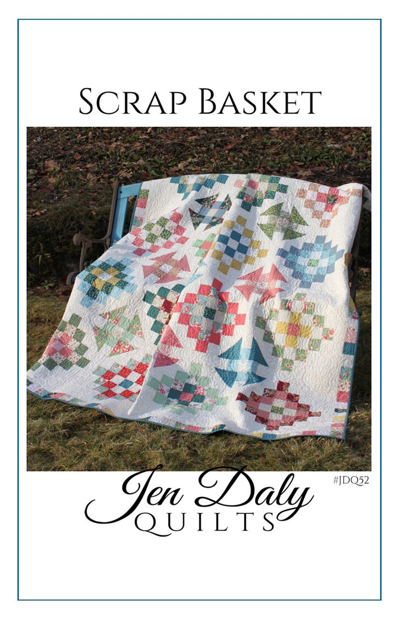Jen Daly Quilts Scrap Basket Quilt Pattern