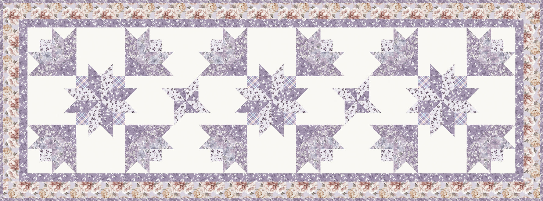 Modern Prairie Daybreak Runner Pattern
