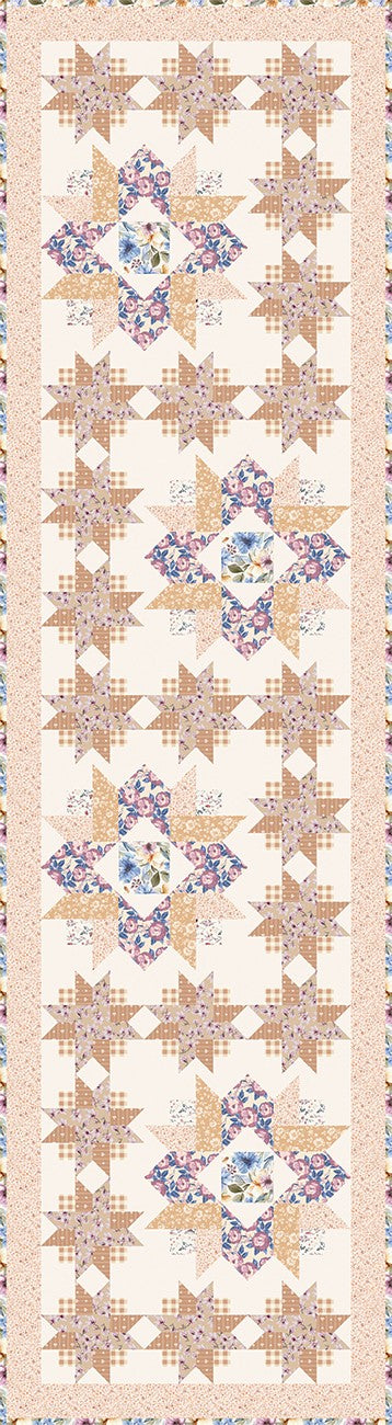 Modern Prairie Twilight Runner Pattern