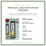 Product Specifications – Windmill and Sunflowers Pattern