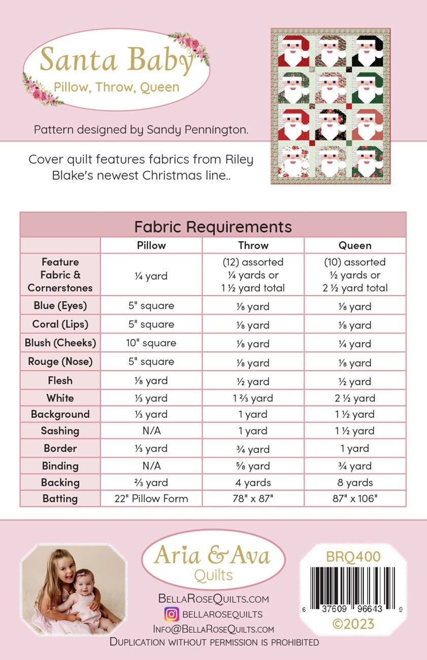 Santa Baby by Aria & Ava Quilts
