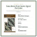 Product Specifications – Tara Reed Pub Crawl Quilt Pattern