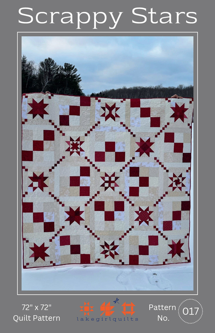 Scrappy Stars by Lake Girl Quilts