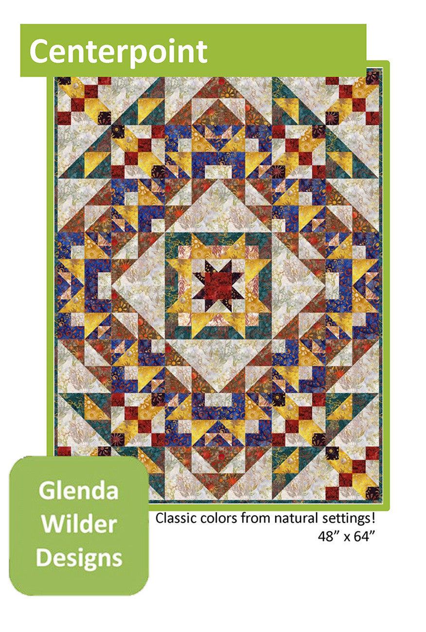 Glenda Wilder Designs Centerpoint Quilt Pattern