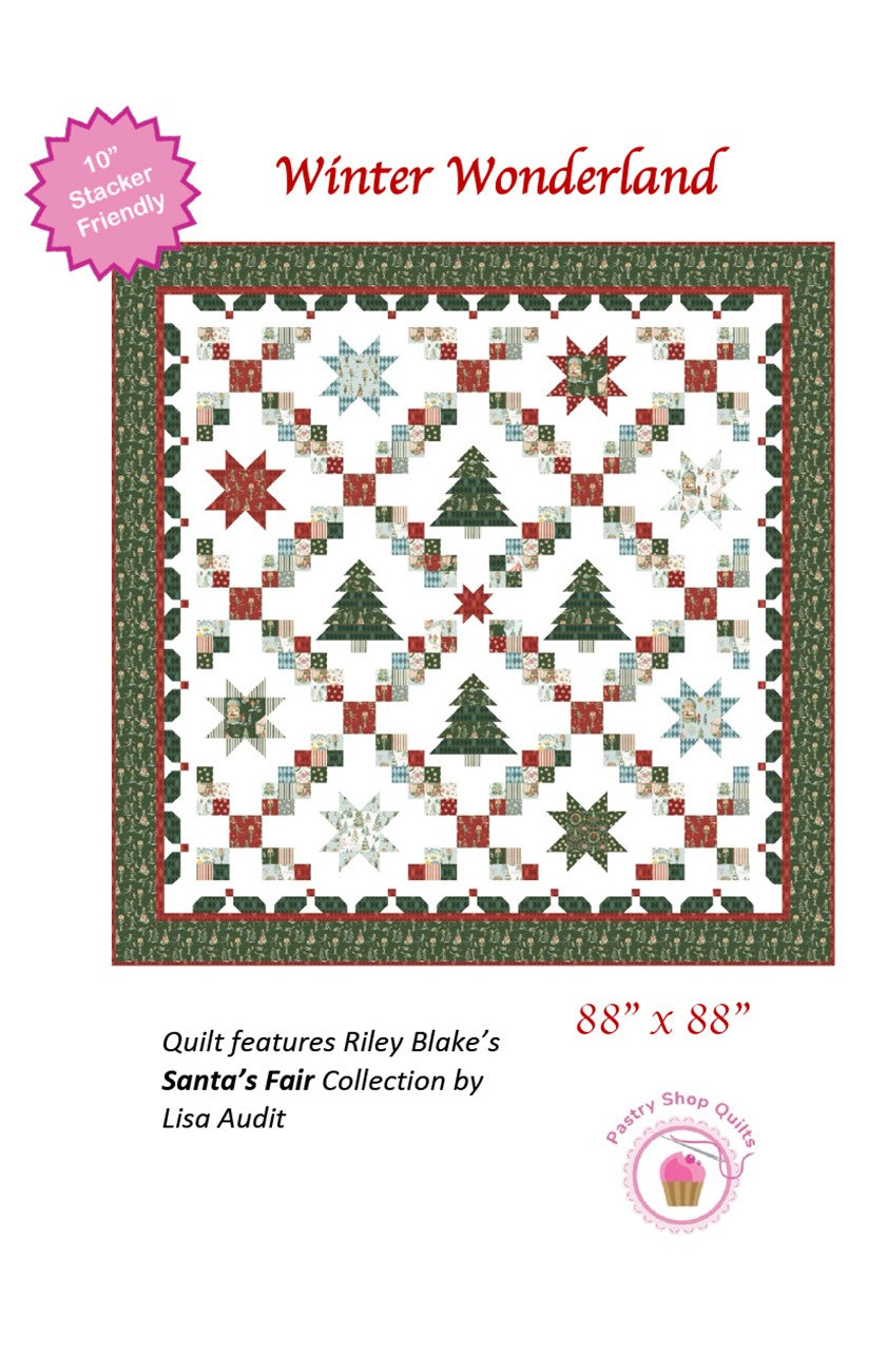 Pastry Shop Quilts Winter Wonderland Quilt Pattern