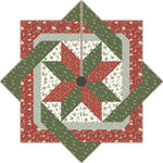 Quiltscapes Star Weave Tree Skirt Pattern