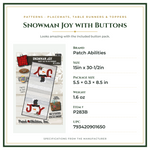 Product Specifications – Snowman Joy with Buttons