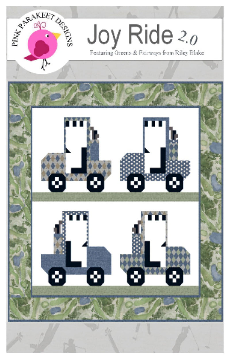 Pink Parakeet Designs Joyride 2.0 Quilt Pattern