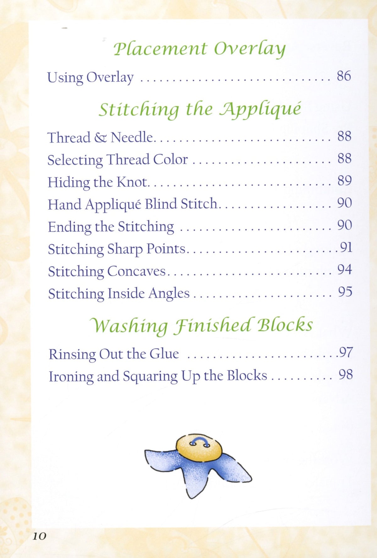 Off-The-Block Applique