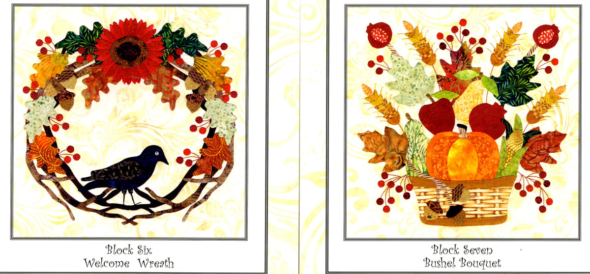 Baltimore Autumn Block of the Month Complete Set