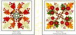 Baltimore Autumn Block of the Month Complete Set