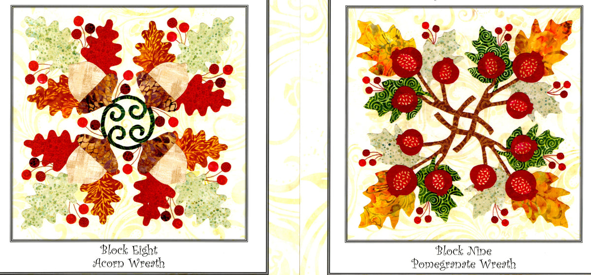 Baltimore Autumn Block of the Month Complete Set